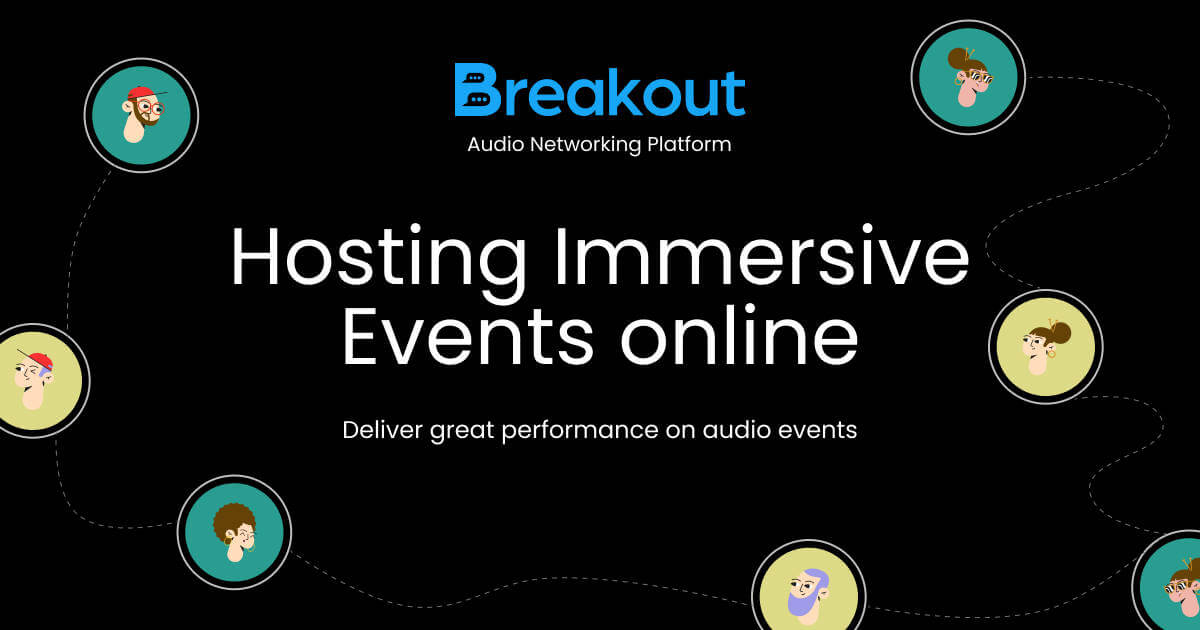 Hosting immersive live events online