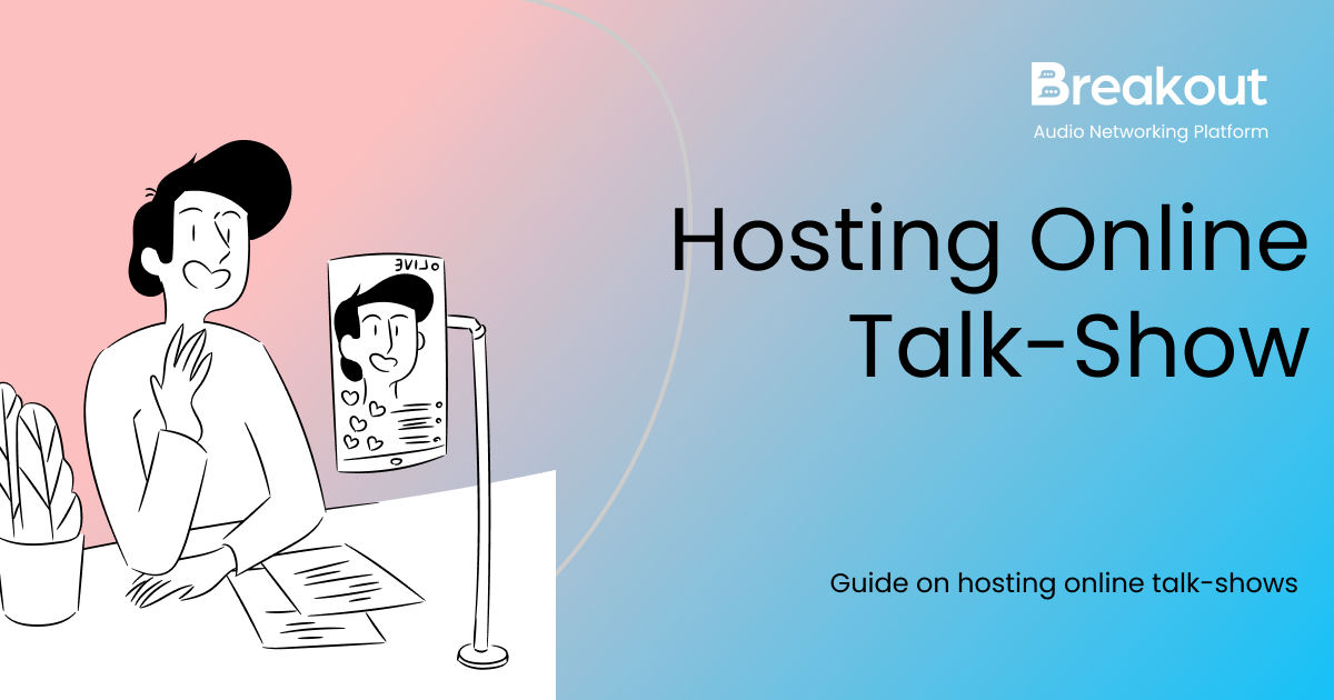 hosting online talk shows